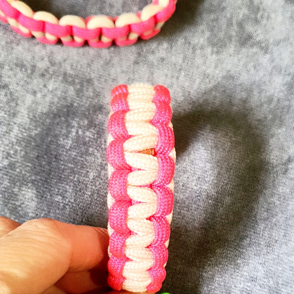 Pink set Paracord Bracelet